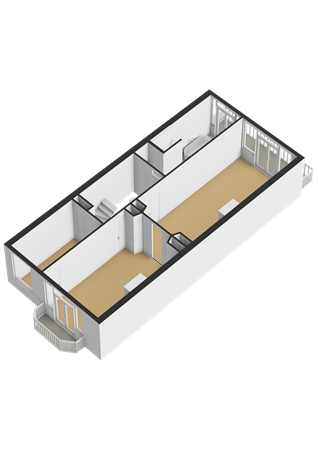 Floorplan - Antonie Duyckstraat, 2582 TJ The Hague